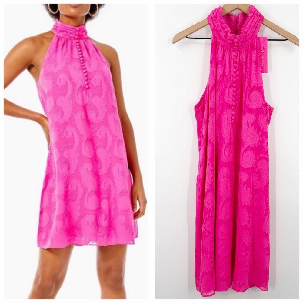 Lilly Pulitzer Kristine Dress Pink Tango